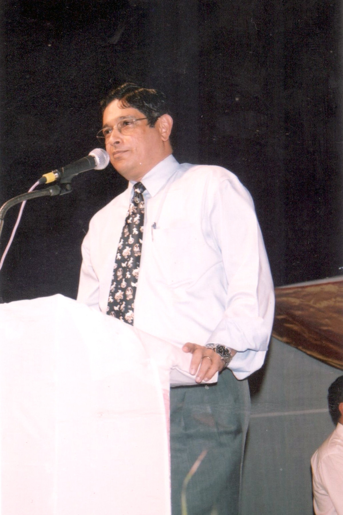 10th year celebration  prog.speech.